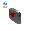 Good Quality Flap Turnstile Gate Integrated with Fingerprint and Face Recognition